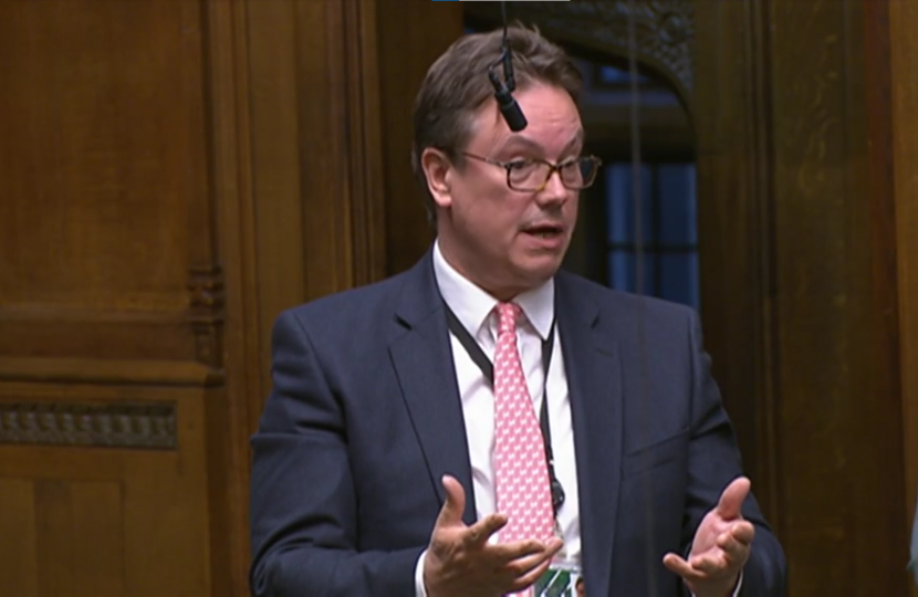 Jonathan Lord MP Speaking in the House of Commons Chamber 
