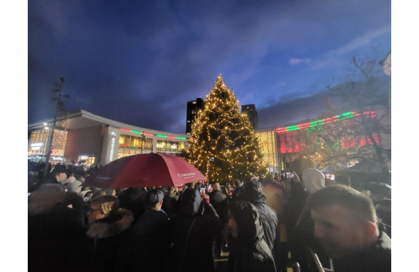 Switch-On of Woking's Christmas Lights