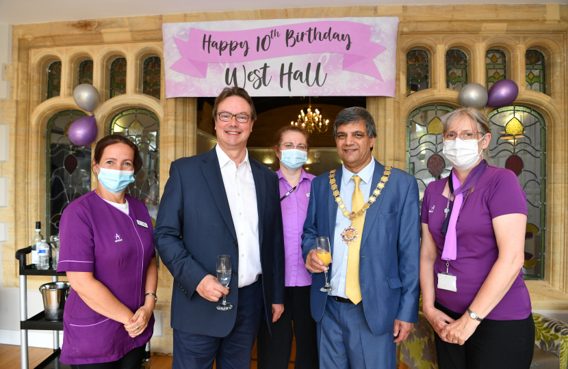 West Hall Care Home Celebrates its Tenth Anniversary