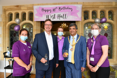 West Hall Care Home Celebrates its Tenth Anniversary